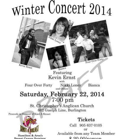 SkyhiClub Outing: Knot A Breast Winter Concert 2014