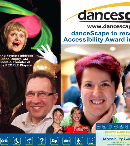 Join danceScape at the Burlington Accessibility Awards