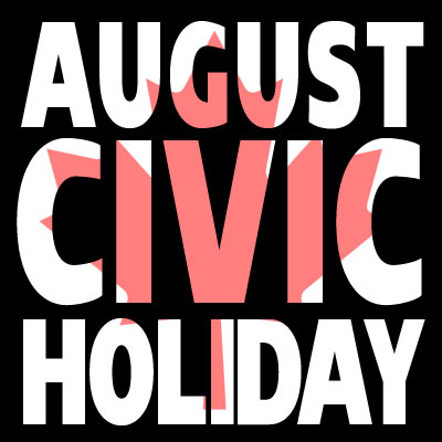 Civic Holiday – Office/Studio Closed