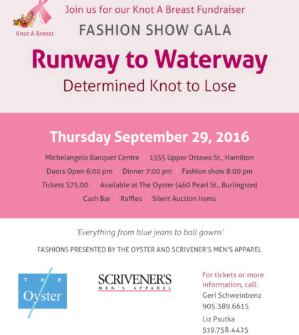 Runway to Waterway Fashion Show Gala & Fundraiser – From “Blue Jeans to Ballgowns”