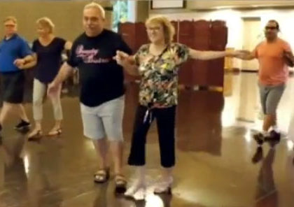 Wedding Dance Lessons – Krystin & Michael, Diane & Angelo and Kathy & Brian Surprise Guests with Waltz