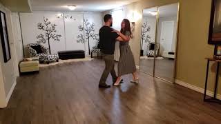 Wedding Dance Lessons @danceScape – Grace & Kyle Rumba to “Say You Won’t Let Go”
