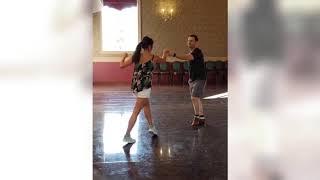 Wedding Dance Lessons @danceScape – Jordan & Judy Jive/Swing to “Sky Full of Stars”