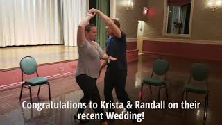 Wedding Dance Lessons @danceScape – Krista & Randall Waltz to “A Thousand Years”
