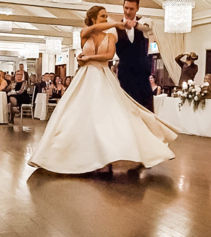 Wedding Dance Lessons @dancescape – Deidre & Duane Surprise Waltz and Standing Ovation