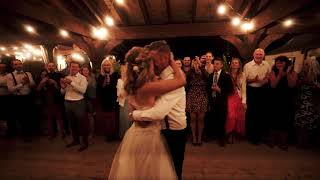 Emotional Wedding Dance with Krista & Dave – Watch as Family/Guests Spontaneously Sing to Taylor Swift’s “Lover”