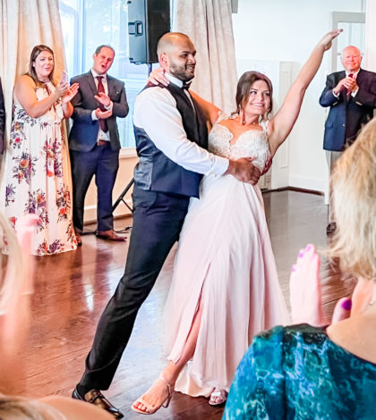 Wedding Dance Salsa Surprise with Claire & Farshid